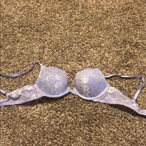 Purple lace Victoria secret push up bra